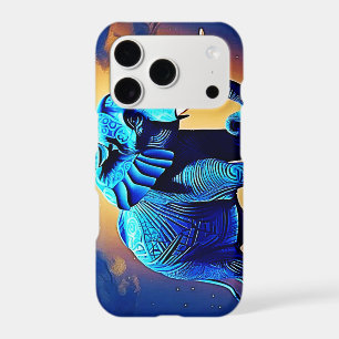 Blue Elephant Glow Design