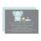 Blue Elephant Little Bird Baby Shower