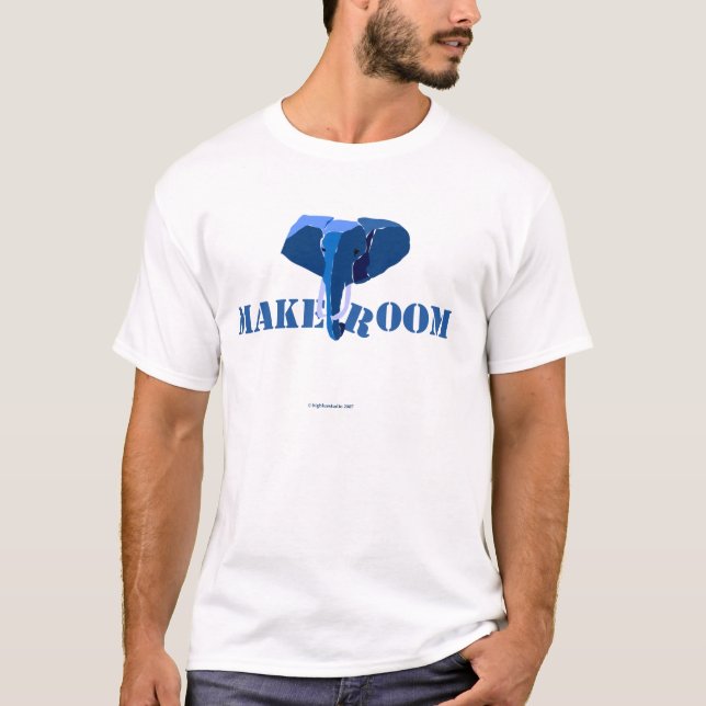 Blue Elephant T-Shirt (Front)