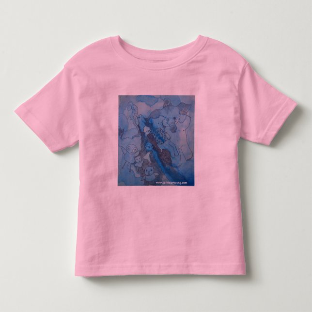 Blue Elephants Tee (Front)