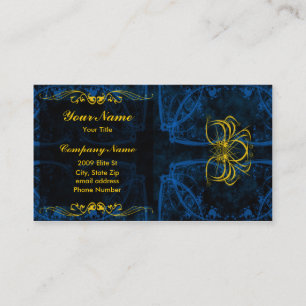 Blue Elite Business Card