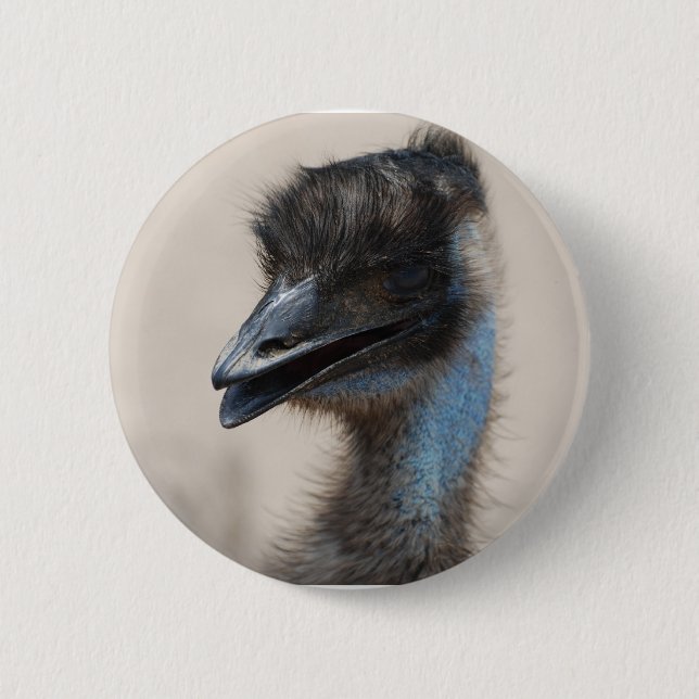 Blue Emu 6 Cm Round Badge (Front)