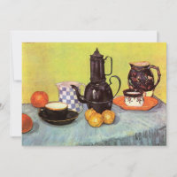 Blue Enamel Coffeepot by Vincent van Gogh