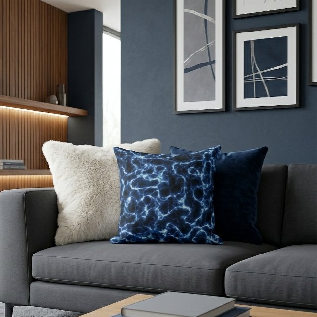 Blue Energy Pulse Cushion (Creator Uploaded)