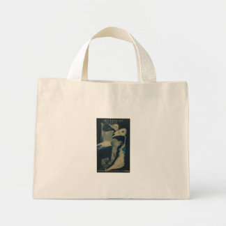 blue Enigma Mini Tote Bag