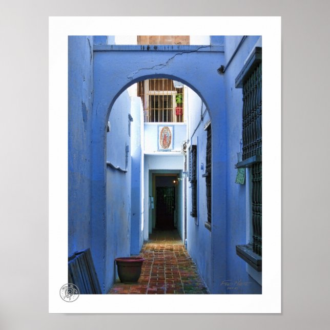 Blue Entrance Poster (Front)