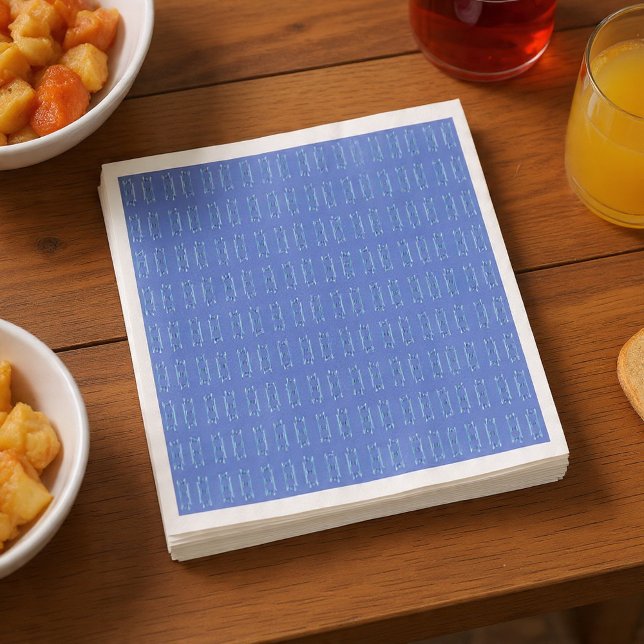 Blue Etchings  Napkin (Creator Uploaded)