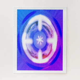 Blue eternity art jigsaw puzzle