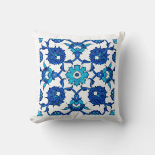 Blue ethnic Turkish design  Cushion