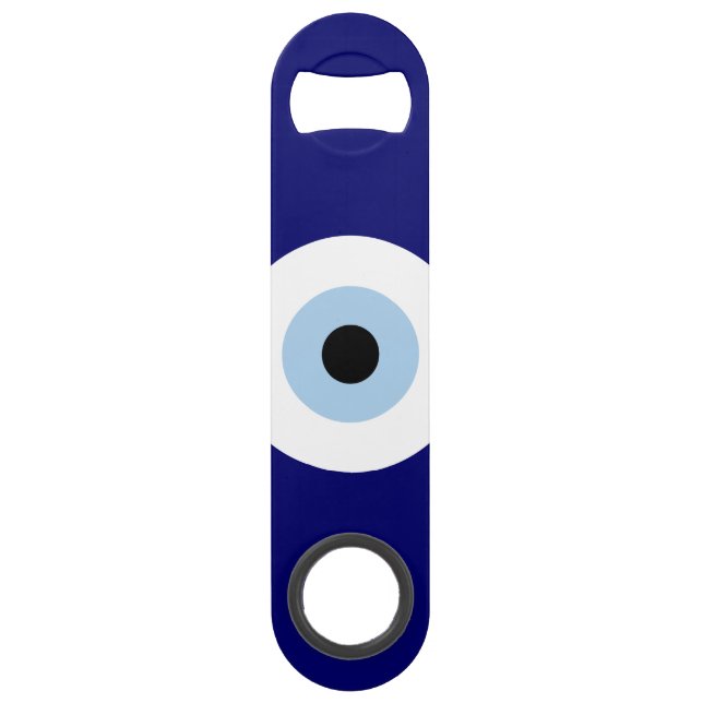 Blue Evil Eye Good luck & Protection Symbol (Front)