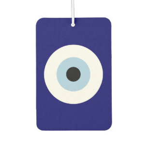 Blue Evil Eye Good luck & Protection Symbol Car Air Freshener