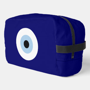 Blue Evil Eye Good luck & Protection Symbol Dopp Kit