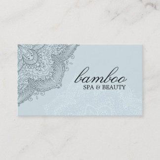 Blue Exotic Spa Business Card