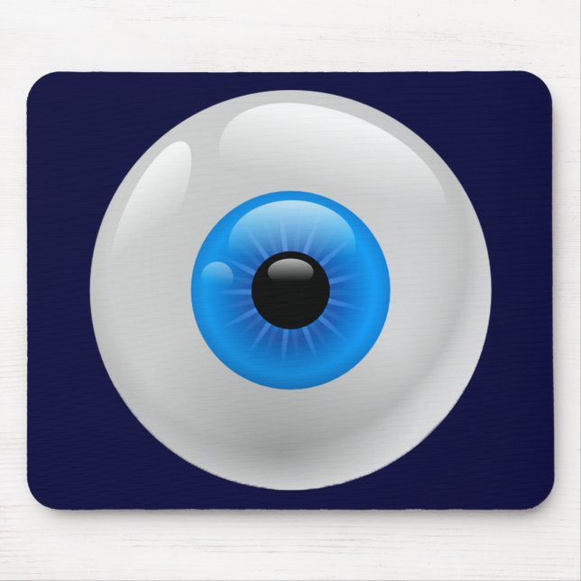 BLUE EYE BALL MOUSE MAT (Front)