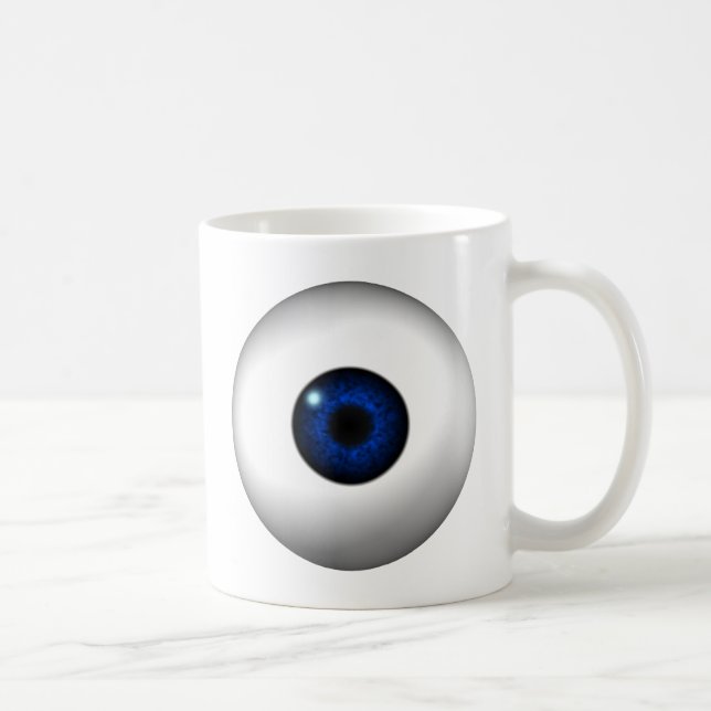 blue eye coffee mug (Right)