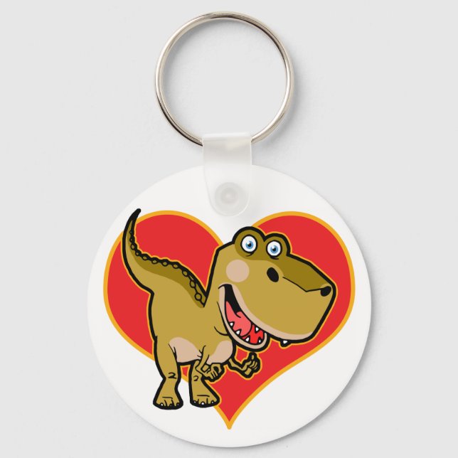 Blue eye Dino Key Ring (Front)