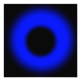Blue Eye Eclipse Photo Print