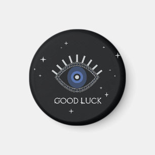Blue eye, evil eye protection, good luck magnet