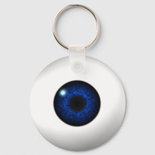 blue eye key ring