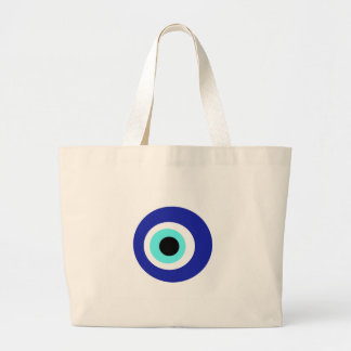 Blue eye large tote bag