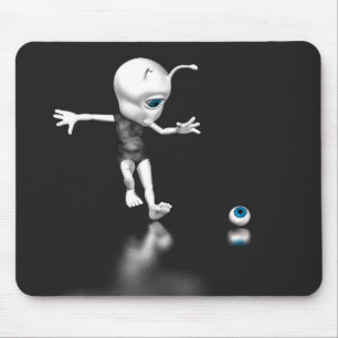 Blue Eye Lost Mouse Mat