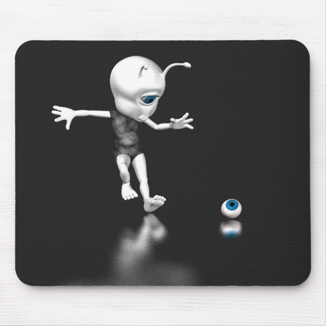 Blue Eye Lost Mouse Mat (Front)