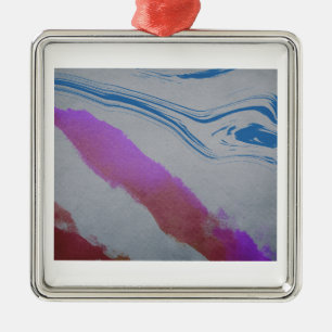 Blue Eye Metal Tree Decoration