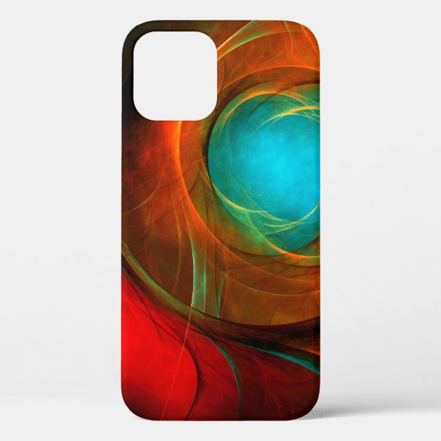 Blue Eye Modern Abstract Fine Art Cool Pattern #16 Case-Mate iPhone Case (Back)