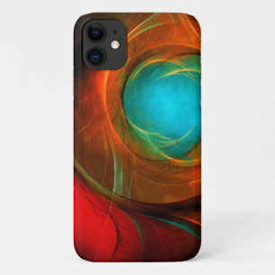 Blue Eye Modern Abstract Fine Art Cool Pattern #16 iPhone 11 Case