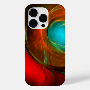 Blue Eye Modern Abstract Fine Art Cool Pattern #16 Case-Mate iPhone 14 Pro Case
