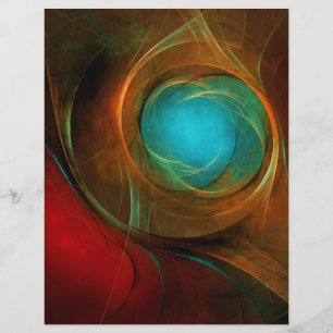 Blue Eye Modern Abstract Fine Art Cool Pattern #16 Flyer