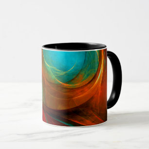 Blue Eye Modern Abstract Fine Art Cool Pattern #16 Mug