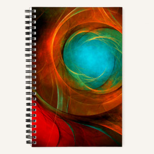 Blue Eye Modern Abstract Fine Art Cool Pattern #16 Notebook
