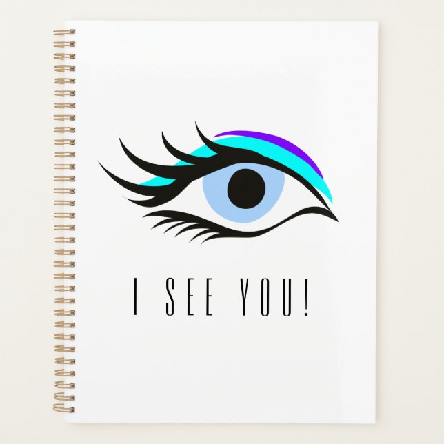 Blue eye  planner (Front)