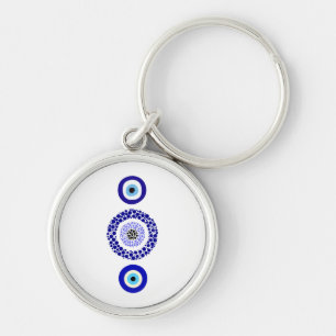 Blue Eye Protection Premium Keychain