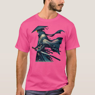 Blue Eye Samurai - Retro Vintage Stylised T-Shirt