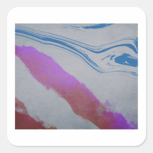 Blue Eye Square Sticker