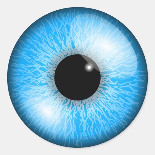 Image of Blue Eye Stickers