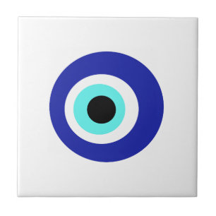 Blue eye tile