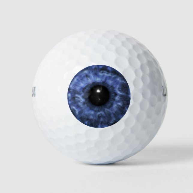 Blue Eyeball Golf Balls (Front)