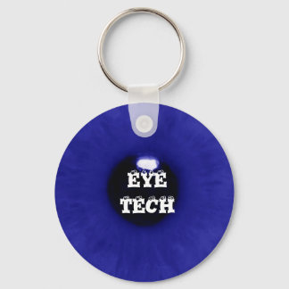Blue Eyeball Key Chain