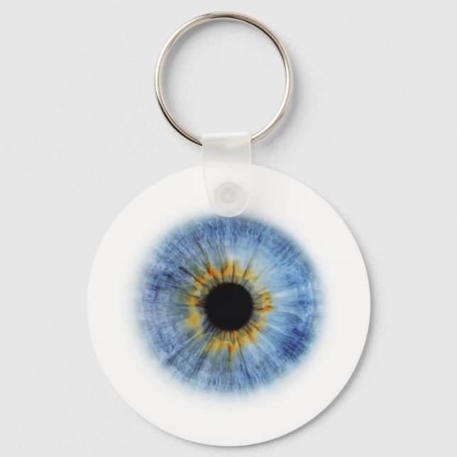 Blue Eyeball Key Ring (Front)