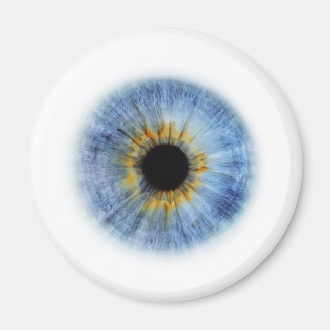 Blue Eyeball Magnet (Front)