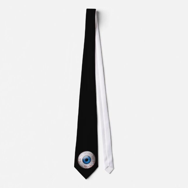 Blue Eyeball Tie (Front)