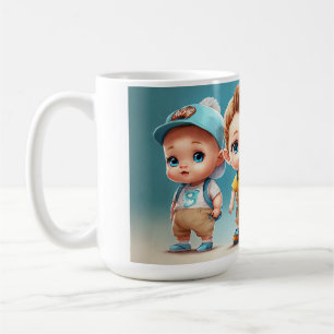 Blue-Eyed Darlings – Cutest Babies Ever Coffee Mug