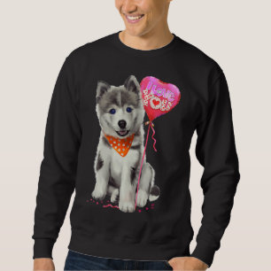 Blue Eyed Husky And Husky Mum Sweatshirt