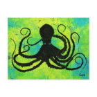 Blue Eyed Octopus - Postcard