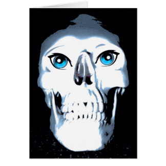 Blue Eyed Skull