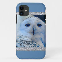 Blue Eyed Snow Owl