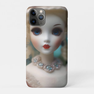Blue Eyed Vintage Doll, iPhone 11 Pro Case